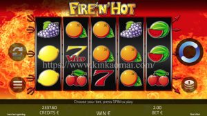 Read more about the article Fire’n’Hot: Slot Klasik yang Membakar dengan Hadiah Panas